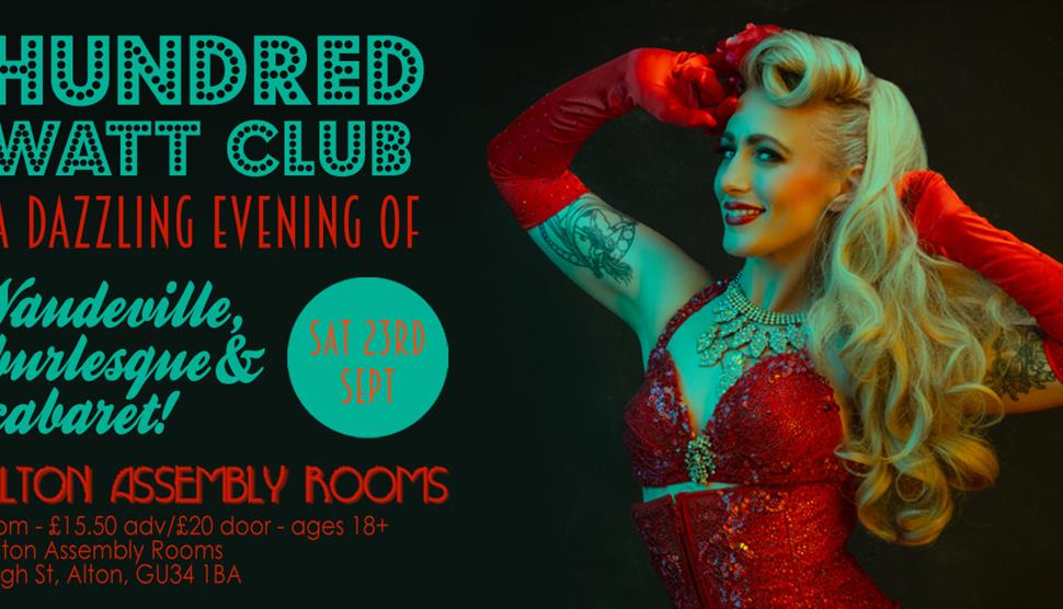 Hundred Watt Club - An evening of burlesque & vaudeville in Alton