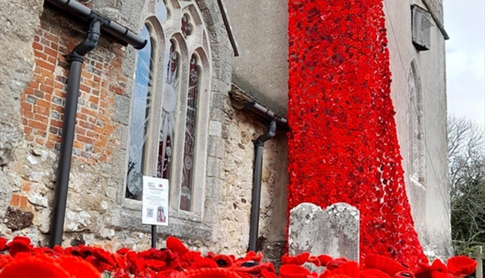 Poppy Cascade at St John's Church