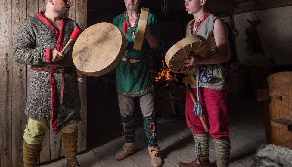 An Eening with the Vikings: Mead, Music and Storytelling at Butser Ancient Farm