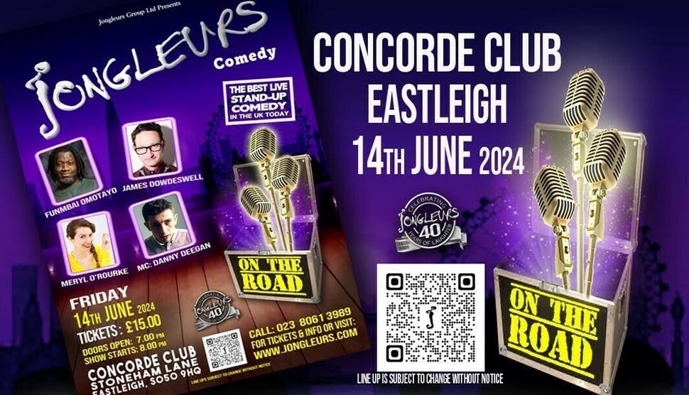 Jongleurs @ConcordClub Eastleigh