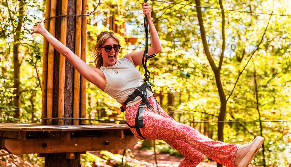 Summer Holiday Adventures 2026 at Go Ape Moors Valley