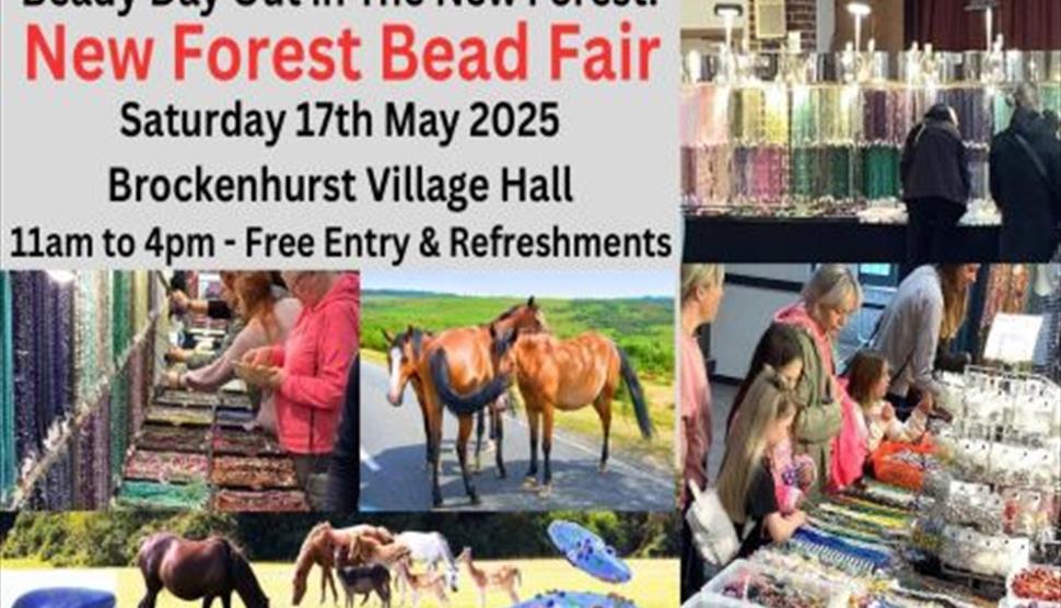 New Forest Bead Fair at Brockenhurst Village Hall