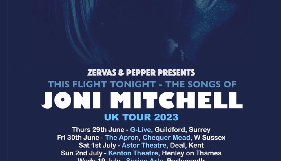 Joni Mitchell Tribute- This Flight Tonight at The Spring Arts Havant