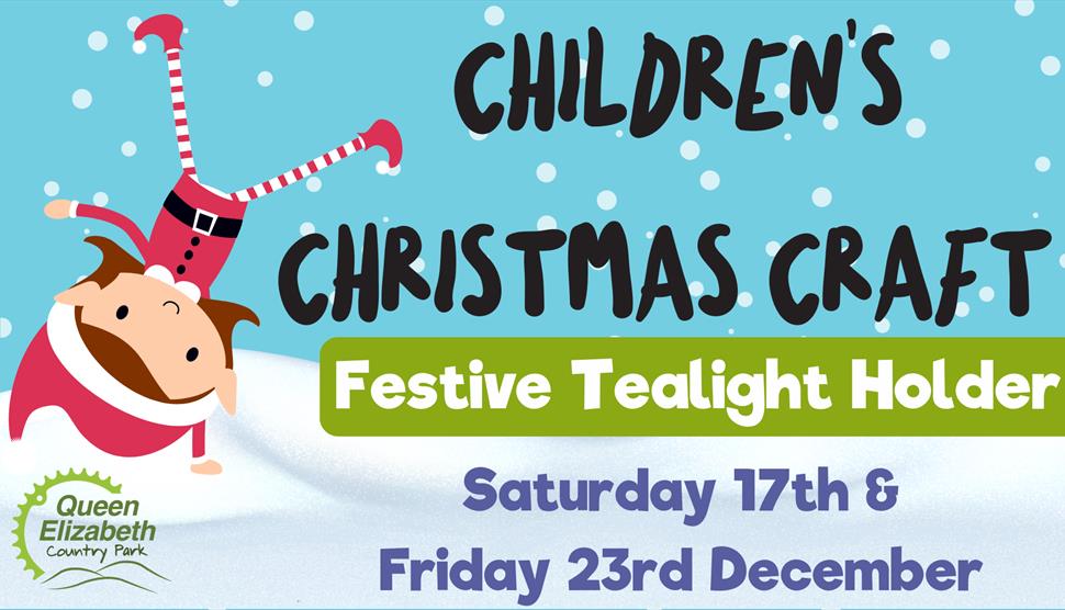 Children's Christmas Craft - Ceramic Tealight Holder