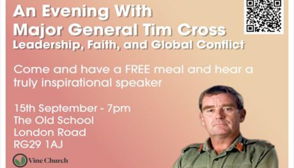 Free Dinner with Major General Tim Cross