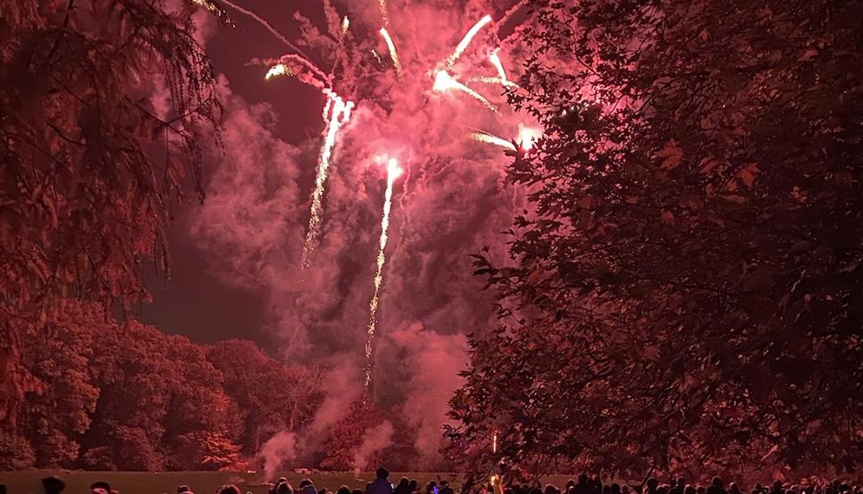 A night of Fireworks at Hursley Sports and Social Club