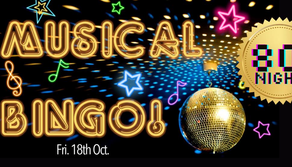 Musical Bingo! 80s Night