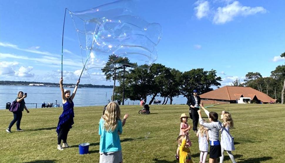 Pop-Up Unwrapped Festival at Netley Abbey Cricket Field