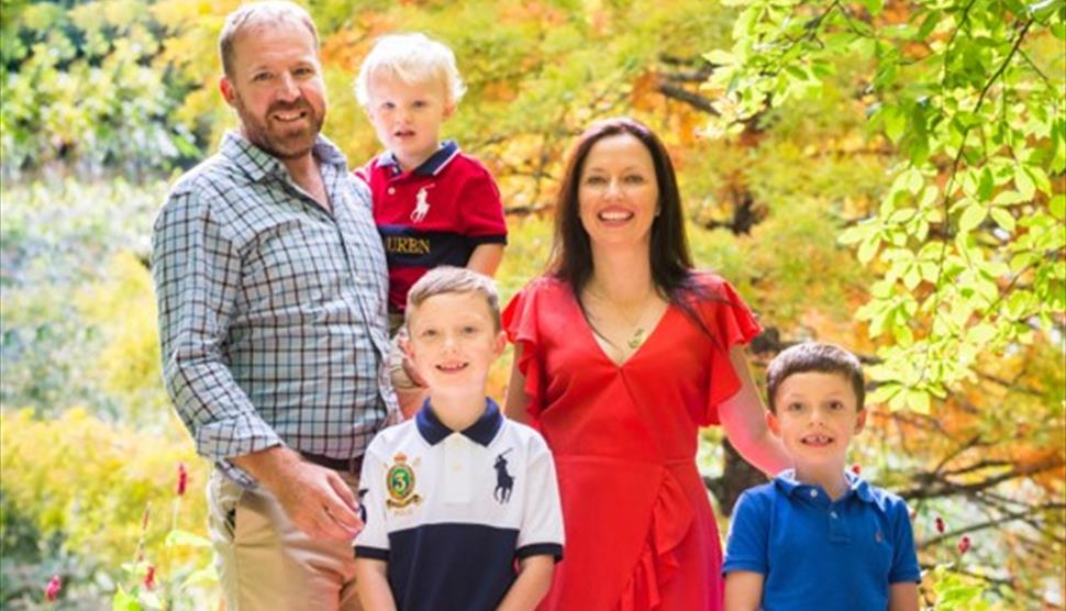 Family Photoshoot at Sir Harold Hillier Gardens