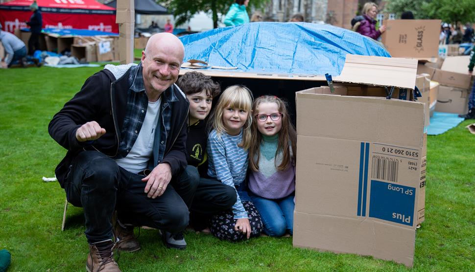 Trinity's Big Sleep Out at Winchester College