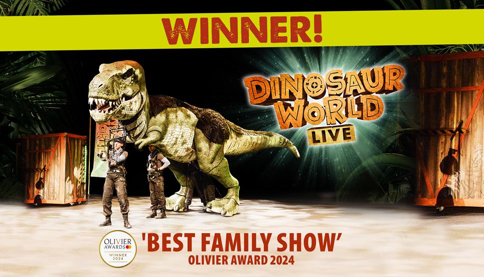 Large puppet dinosaur