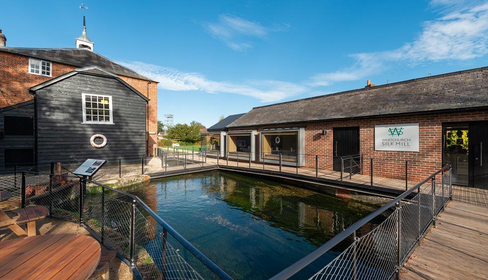 Riverside Café at Whitchurch Silk Mill