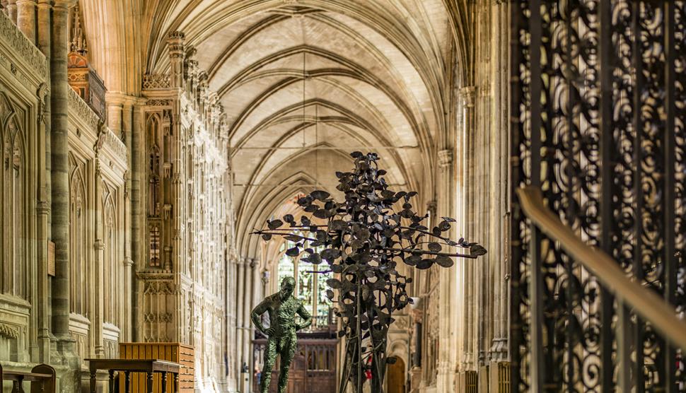 Borrowed Breath: Art exhibition at Winchester Cathedral - Steve Russell Studios