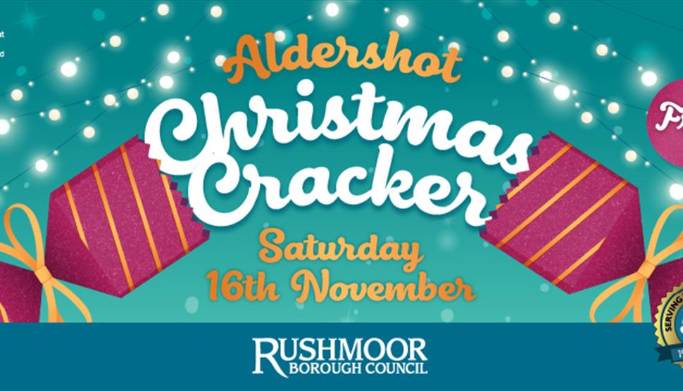 Aldershot Christmas Cracker and Christmas Lights Switch On