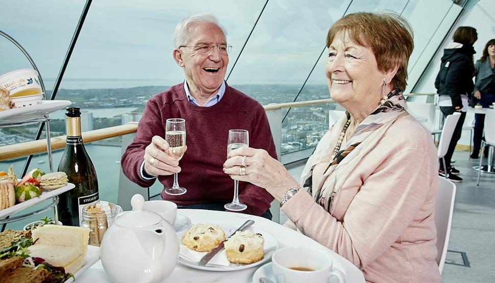 Royal High Tea at Emirates Spinnaker Tower