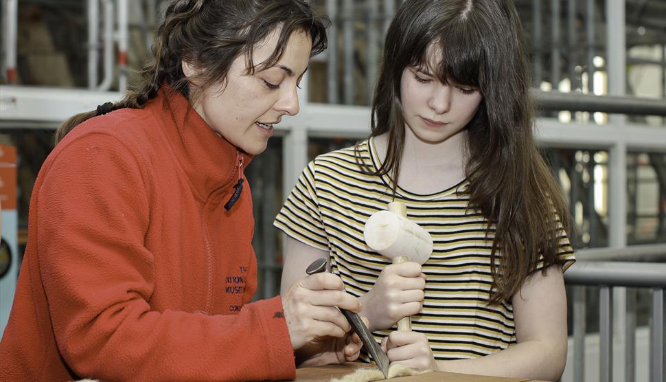 Getting hands-on with a historic trade