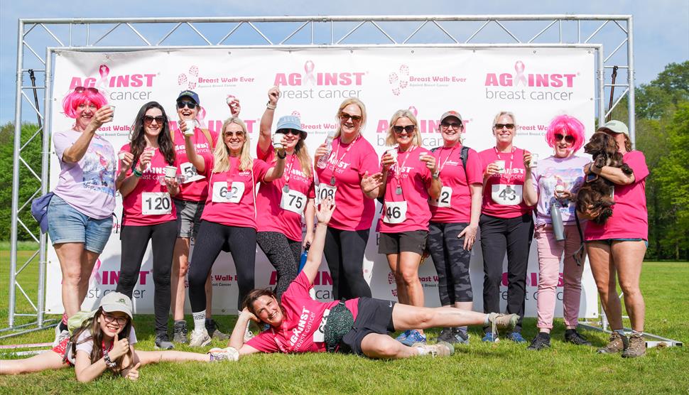 Breast Walk Ever Hampshire at Hursley Park