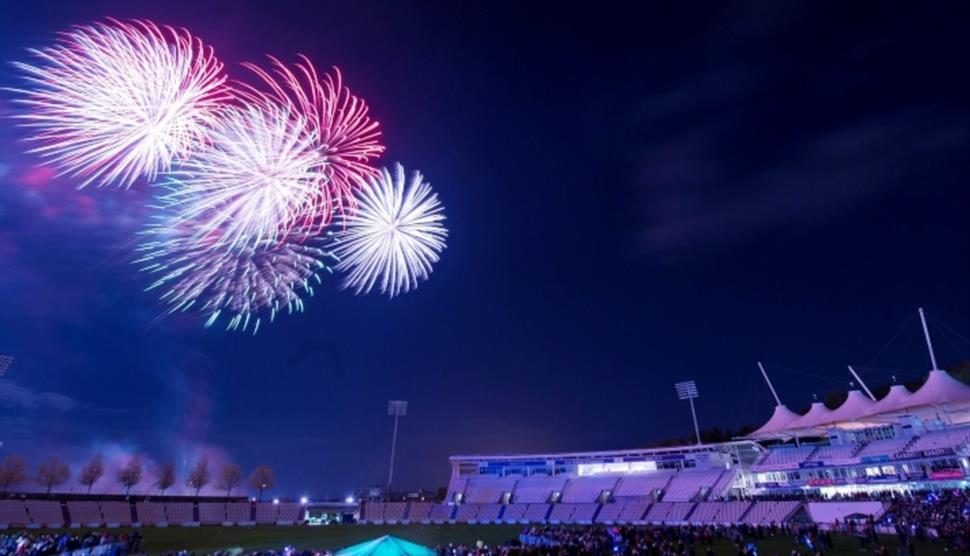 Fireworks at The Ageas Bowl Visit Hampshire