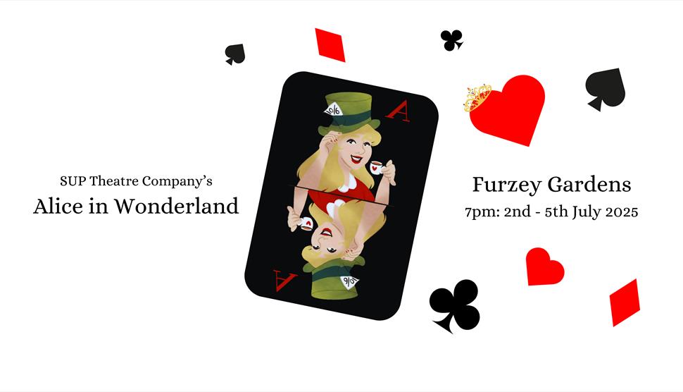 Alice in Wonderland at Furzey Gardens, Hampshire