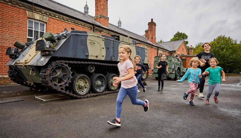 are dogs allowed in bovington tank museum