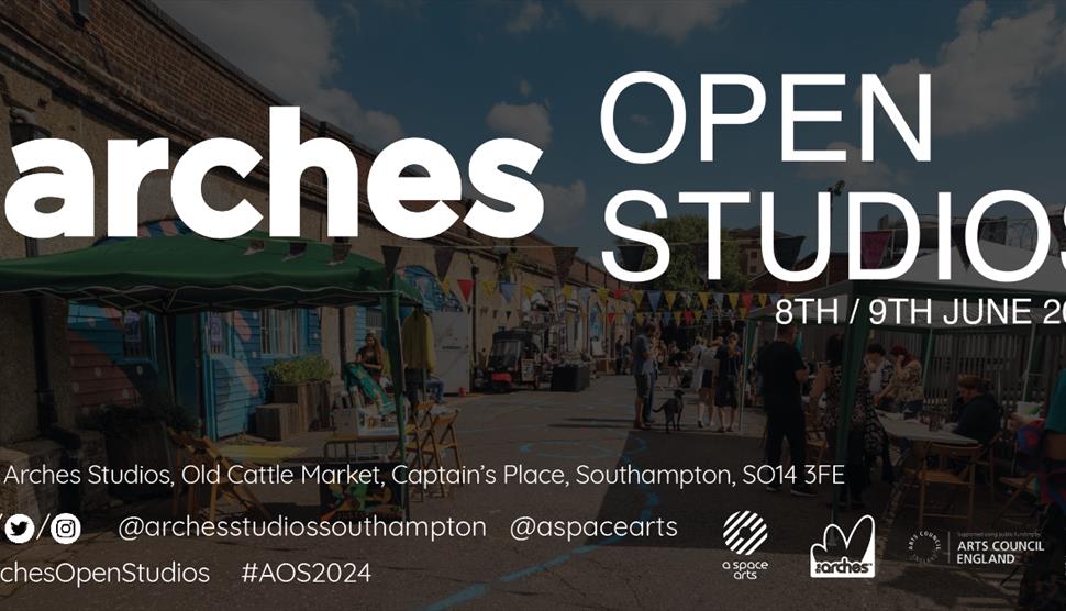 Arches Open Studios 2024 in Southampton