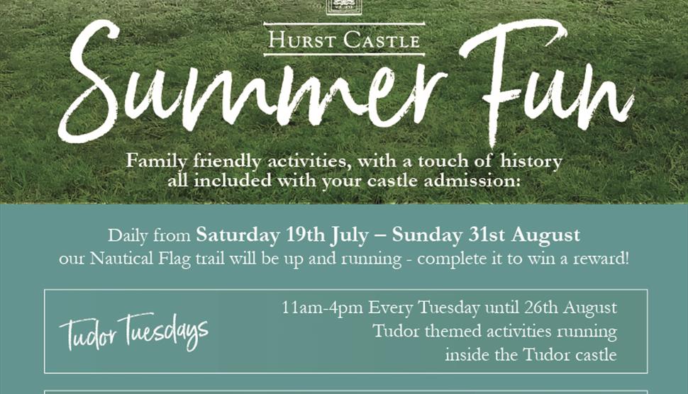 Summer Fun at Hurst Castle