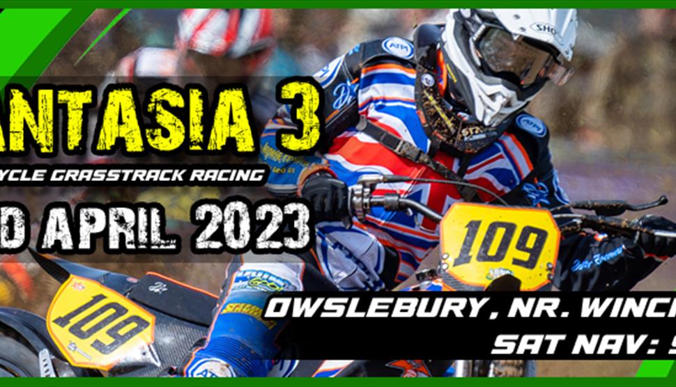'Bantasia 3' Motorcycle Grasstrack Racing