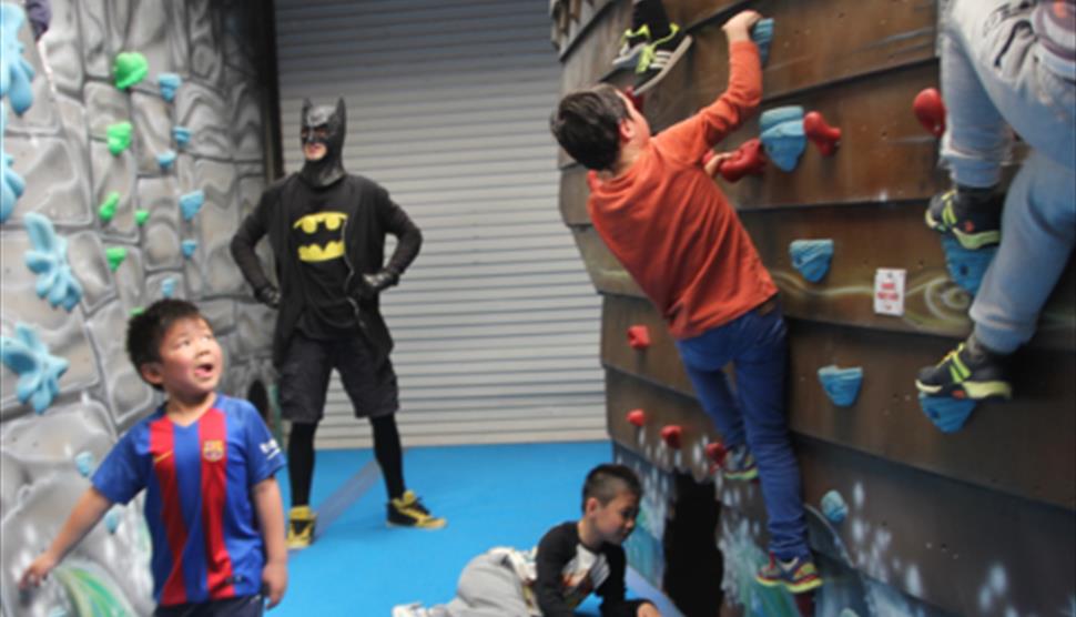 Morning with Batman