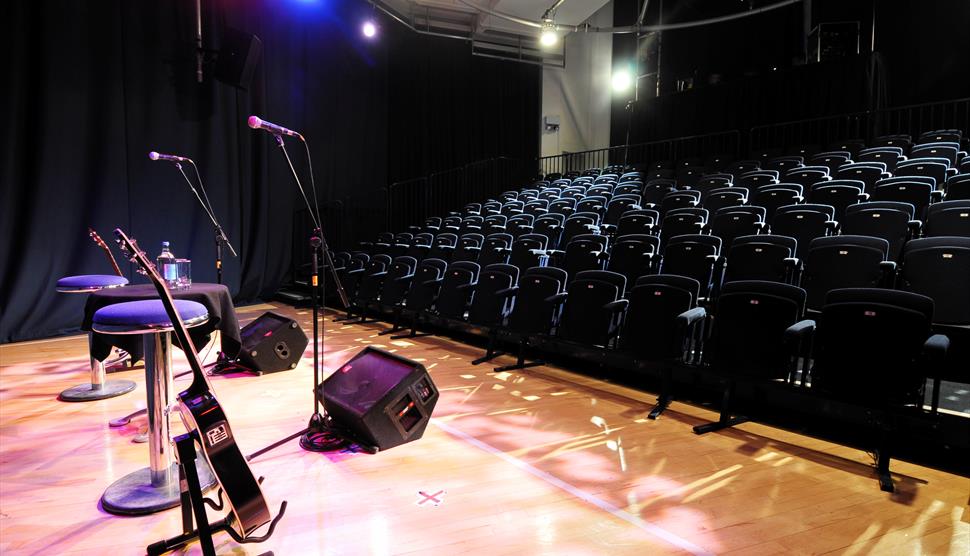 Stage and auditorium at The Forge