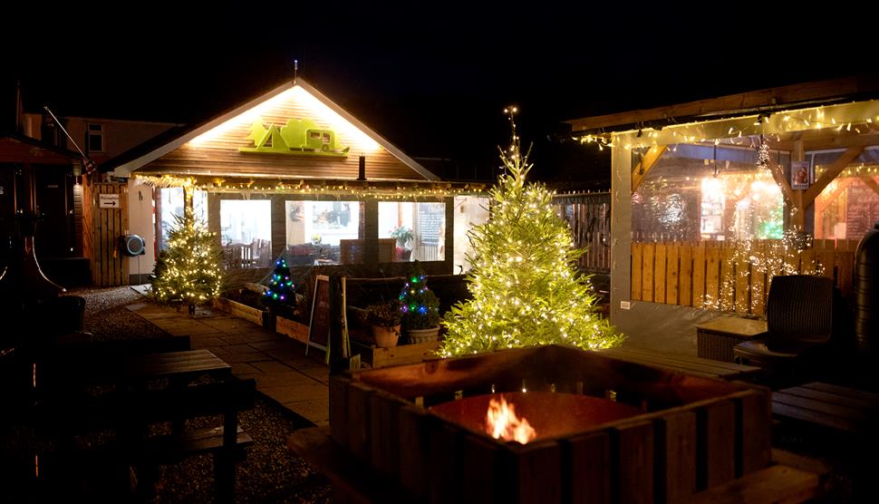Peter Burns Christmas Celebrations at Back of Beyond Touring, Camping & Glamping Park