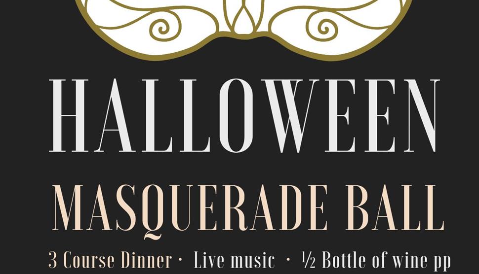 Halloween Masquerade ball at Meon Valley Hotel, Golf & Country Club