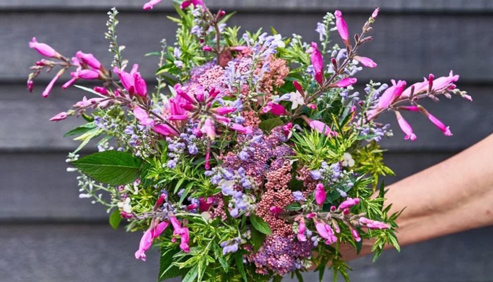 Home-grown Hand-tied Bouquet Class at Sir Harold Hillier Gardens