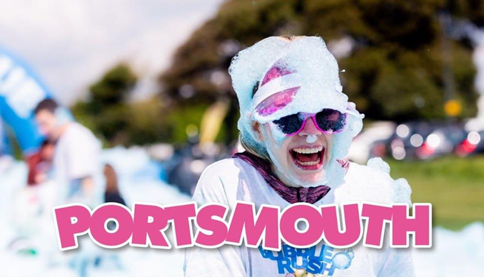 Bubble Rush at Southsea Common