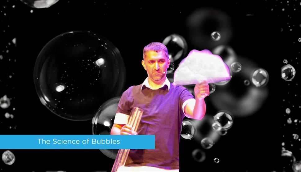 The Science of Bubbles Show this February at Sky Park Farm.