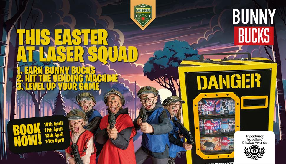 This Easter At Laser Squad, Laser Tag