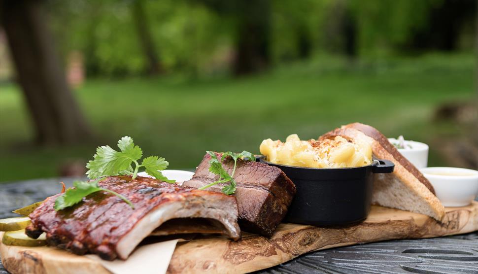 Barbequing with Weber at Season Cookery School, Lainston House