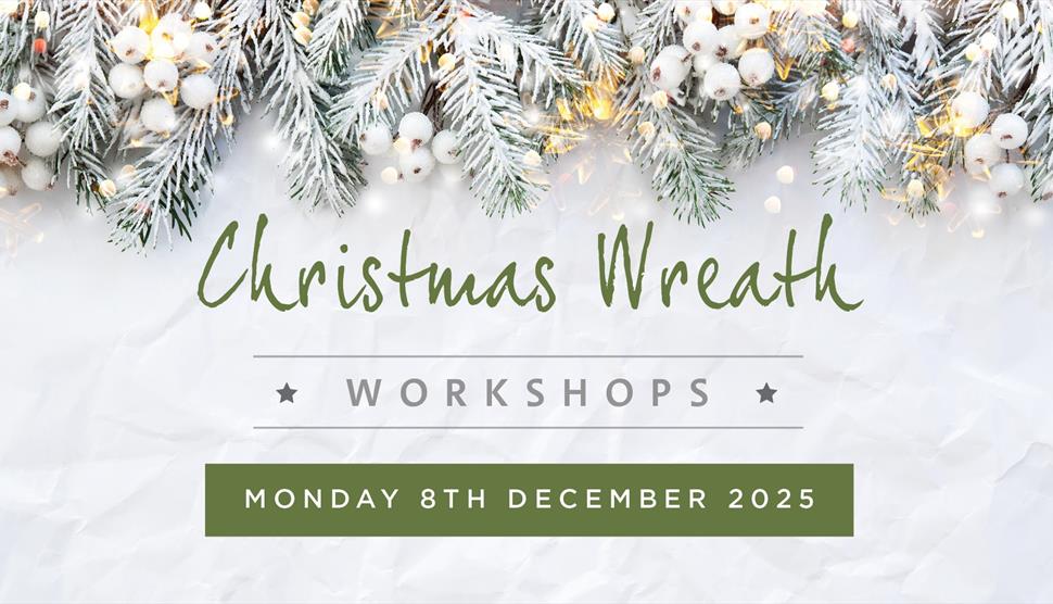 Christmas Wreath Making Workshop at Chewton Glen Hotel