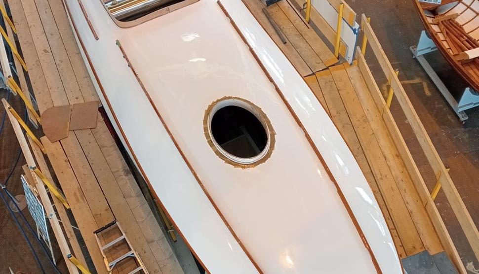 The building of the CMB 4 Replica- Volunteer talk at Portsmouth Historic Dockyard
