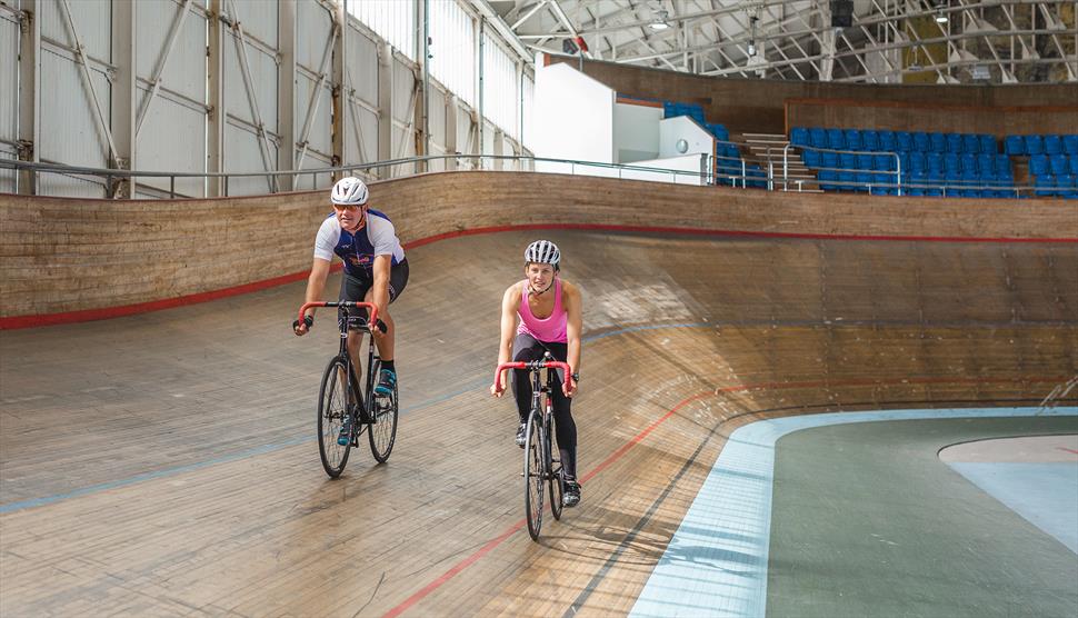 Calshot Activities Centre velodrome