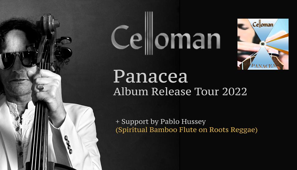 Celloman Panacea Album Release Tour - Aldershot