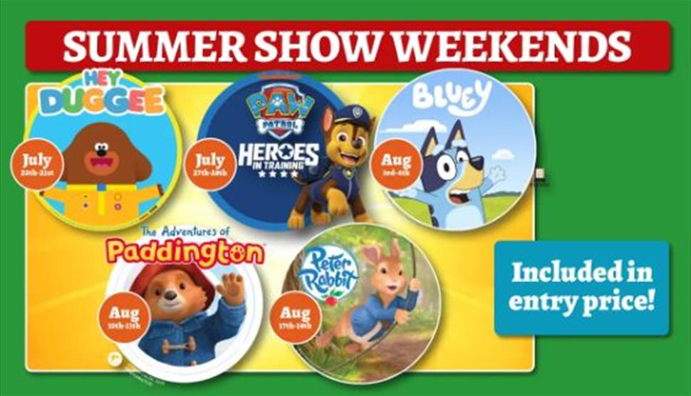 Character Weekends over the Summer at Birdworld