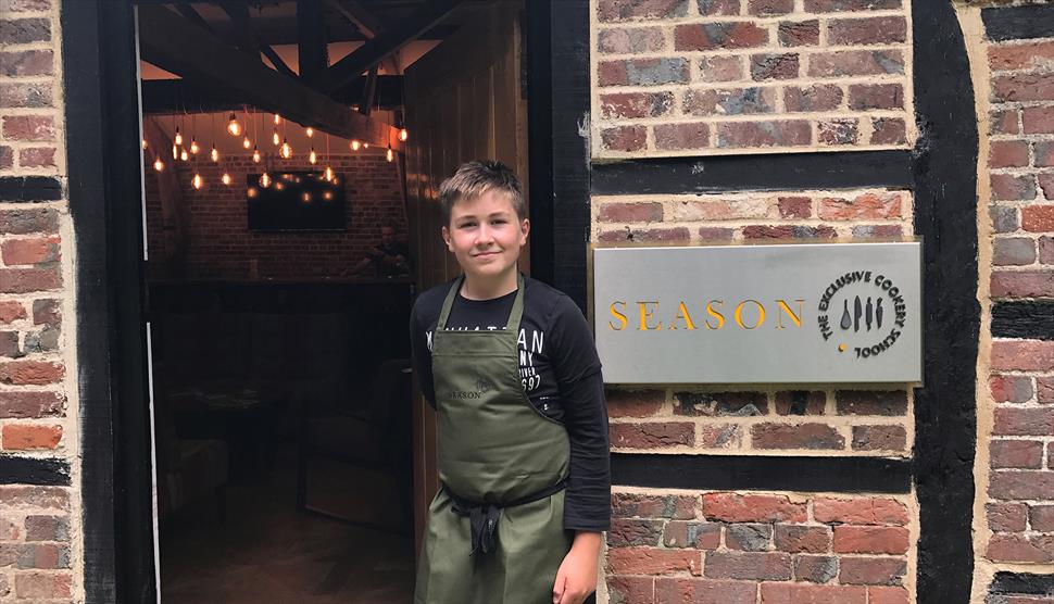 Parent and Child Cooking at Season Cookery School, Lainston House