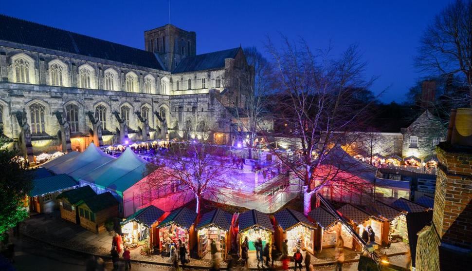 Winchester Cathedral Christmas Market Visit Hampshire