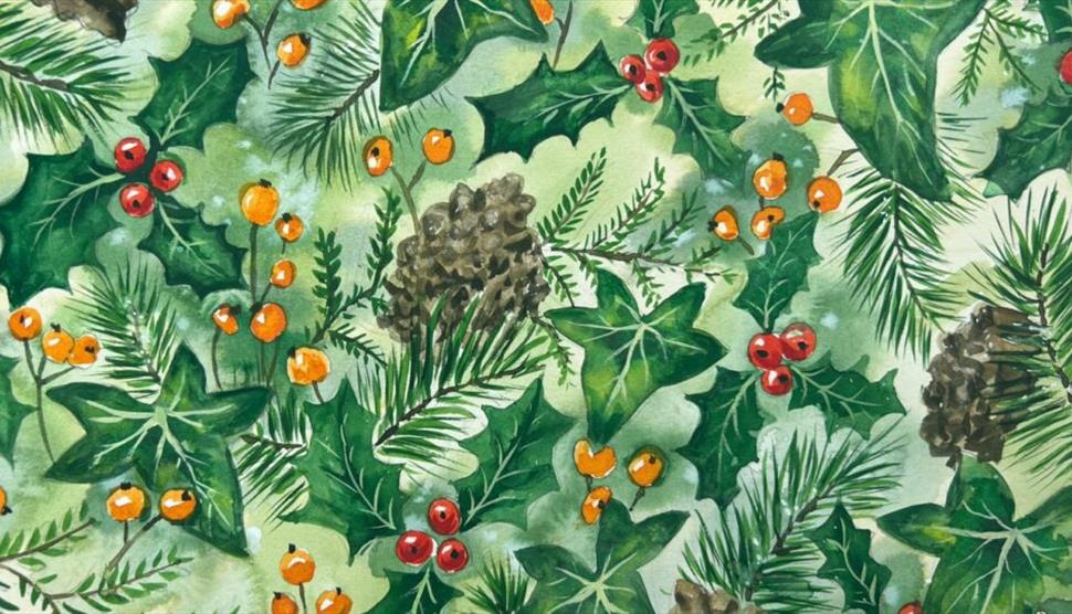 Holly and Ivy Watercolour Workshop at Gilbert White's House & Gardens