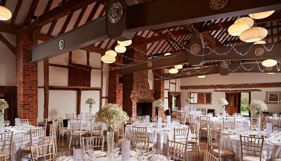 Christmas Day Lunch at Lainston House Hotel