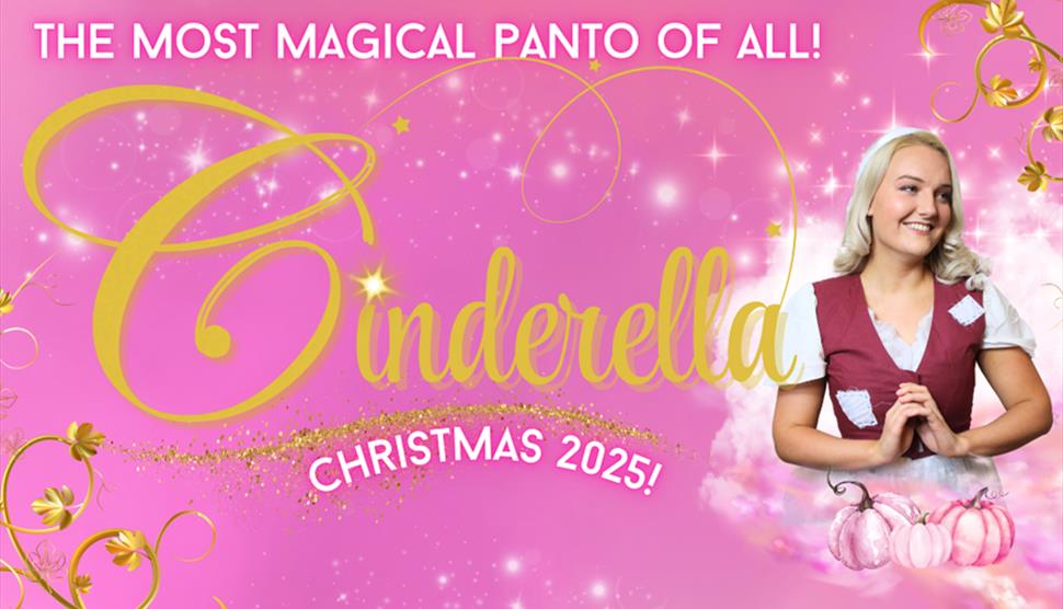 Poster for Cinderella at the Portsmouth Guildhall