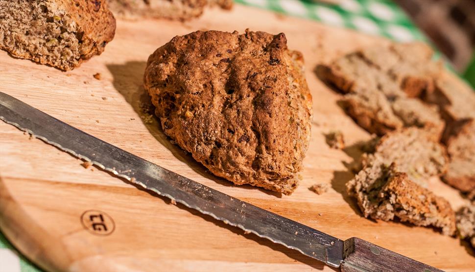 Apple Harvest Baking demonstration at Winchester City Mill