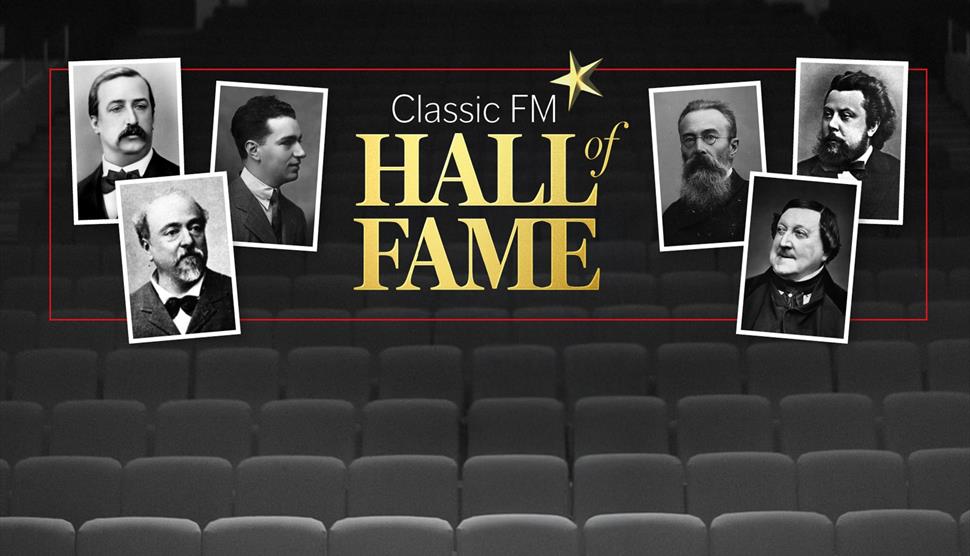 Poster for the BLO's Classic FM Hall of Fame at Portsmouth Guildhall
