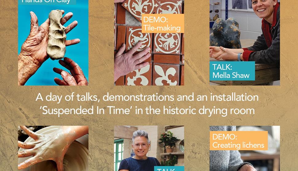 Clay Day for the family: talks, demonstrations, installations