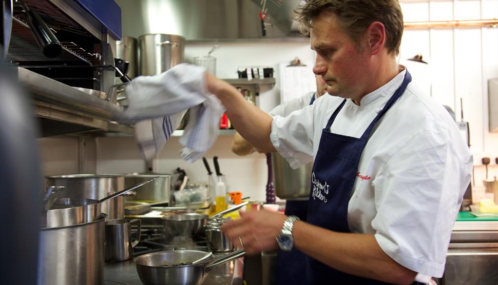 Rob Clayton February Cook Off at Clayton's Kitchen, Potters Heron